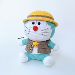 Doraemon amigurumi pattern by RikaCraftVN
